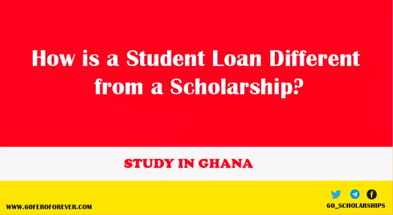 How is a Student Loan Different from a Scholarship?